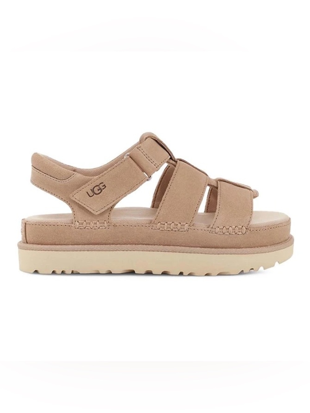 UGG GOLDENSTAR STRAP WOMEN SANDAL DIFTWOOD Size 7.5